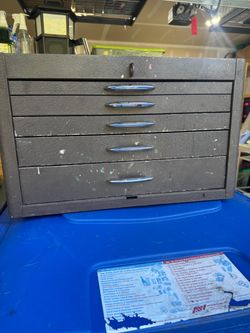 Kennedy Brown Top/Middle 5 Drawer Toolbox