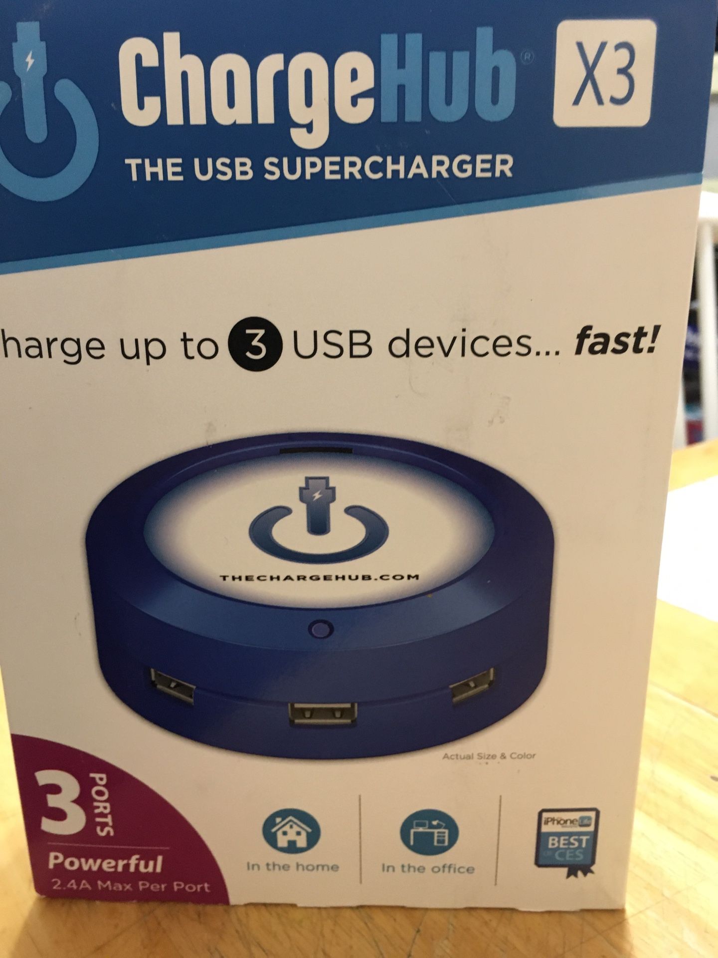 Charge hub X 3