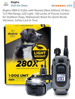 Dogtra 280X Black Remote Training