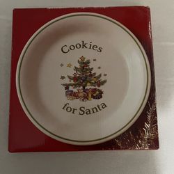 Nikko Cookies For Santa Plate Thumbnail