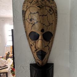 Máscaras De Madera $20 C/U