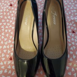 Forever 3 Inch Black Heels