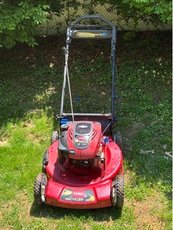 Toro lawn mower self propelled NO BAG