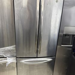 ge refrigerator 30 inches 3 doors 