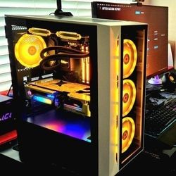 High End Custom Gaming PC With RYZEN AM5 7 7800x3d CPU With AMD ASRock Steel Legend RX 9070XT 16 GB