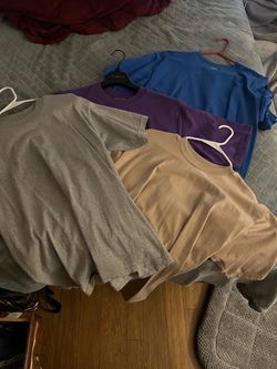 4 Pro Club Shirts, L