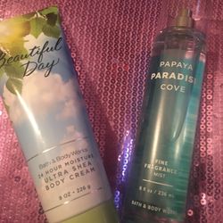 Beautiful Essence Bath And body Spray And Lotion Set