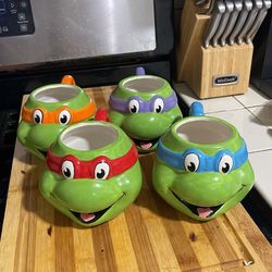 Ninja Turtle Mugs