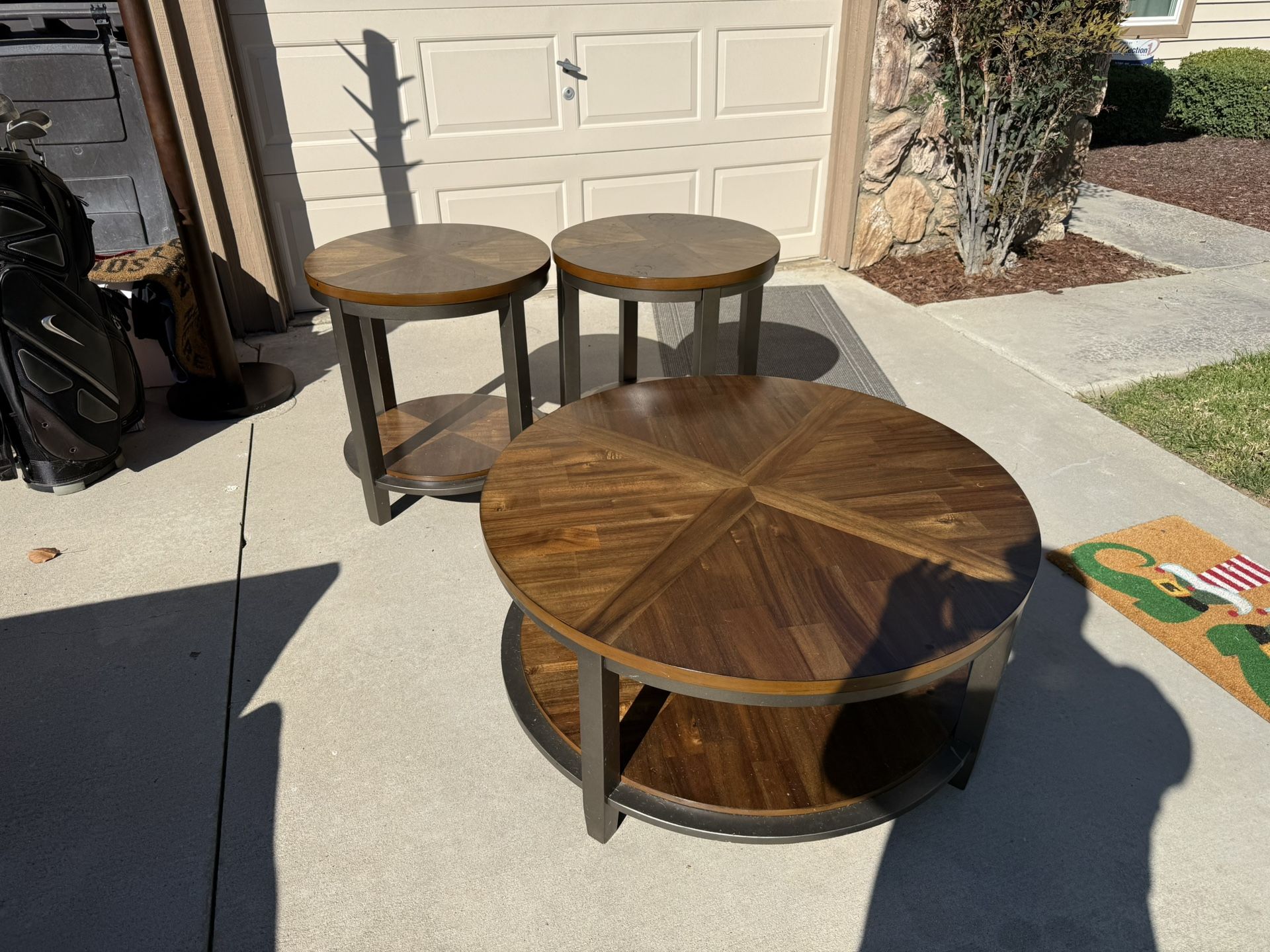 Coffee and End Table Set