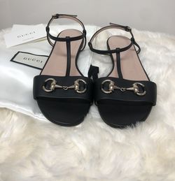 100% Authentic GUCCI Horse Bit Sandal