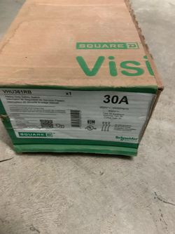 Square D VHU361RB Safety Switch