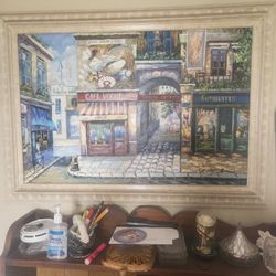 Painting With Frame Perfect Shape
