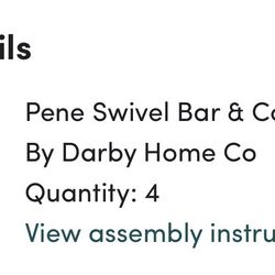 4 Counter Stools For Sale