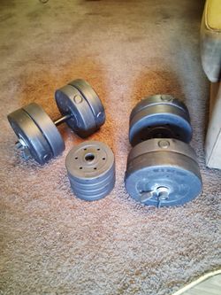 Dumbbells Everything $50 Pickup 2-11 Pm Rainbow/charleston Cash Only price is firm