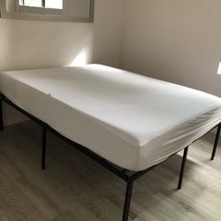 18” Queen Metal Bed Frame- Brand New