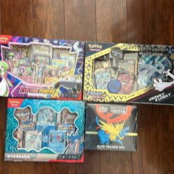 Pokémon cards And Baseball cards-