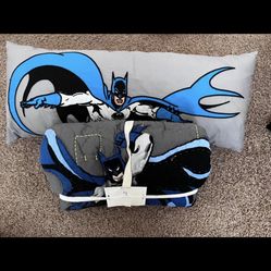 Pottery Barn Twin Batman Bedding 