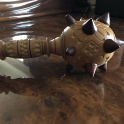 UKRAINIAN COSSACKS HETMAN BULAVA HANDMADE WOOD MACE 