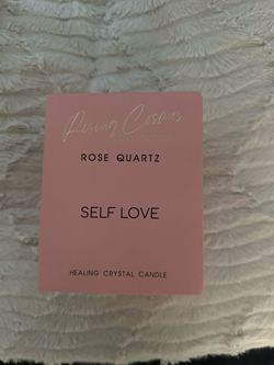 Rising Cosmos Collection "Self Love" Healing Crystal Candle