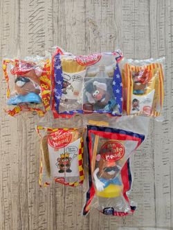 Burger King's Mr. Potato Head Toy, 1998, All 5 Complete collection