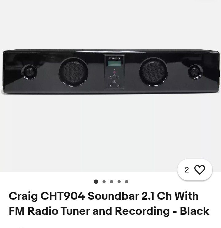 7" Craig Soundbar