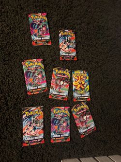 Pokémon Mega Evolution Chaos Rising Booster Packs x8