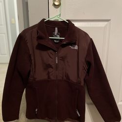 The North Face Girl’s XL Brown Fleece Jacket; Shell A: 100% Polyester and Shell B: 100% Nylon; Full Zip Jacket and Polartec Interior Lining for Warmth