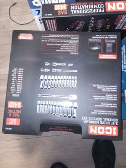 Icon 3/8 drive modular general service set