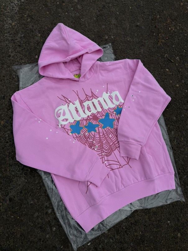 Pink Atlanta Spider Hoodie