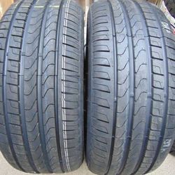 2 Brand New 225 45 17 Pirelli Cinturato P7 Tires *RUNFLAT* 91V & 91W *Date 2022 & 2023*
