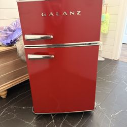 Galanz Red Mini Fridge