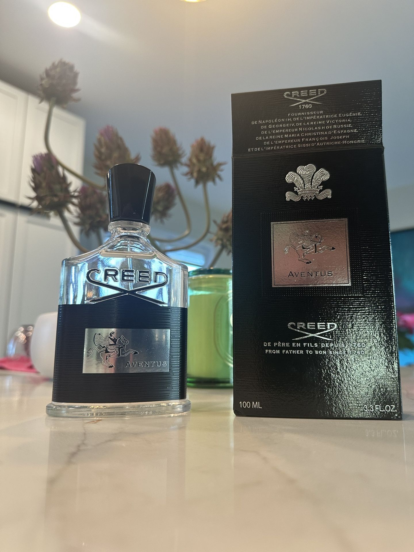 Creed Aventus 3.3oz Men's Eau de Parfum - New Unsealed Box (OPENED FOR PICTURES ONLY)