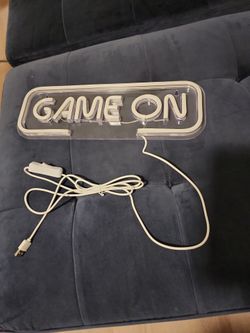 Game On LED Neon Sign