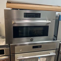 BERTAZONI MICROWAVE AND CONVECTION OVEN 30” INCHES 