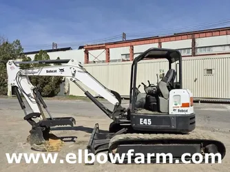 Great Condition2014 Bobcat E45 Mini Excavator