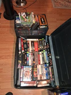 Huge DVD VHS CD collectibles