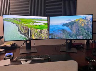 Dell UltraSharp U2720Q 27" 4K Monitors — Pair