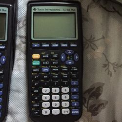 Ti 83 plus college calculator