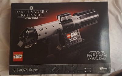 LEGO Darth Vader Lightsaber GWP Brand New Sealed 40897