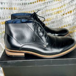 Black Dress Shoes Like New Size 8.5
