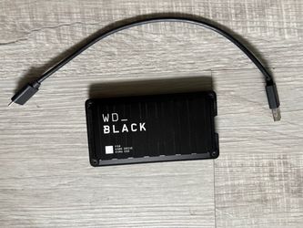 WD_BLACK P50 Game Drive 4TB Portable External NVMe SSD (Up to 2000 MB/s)
