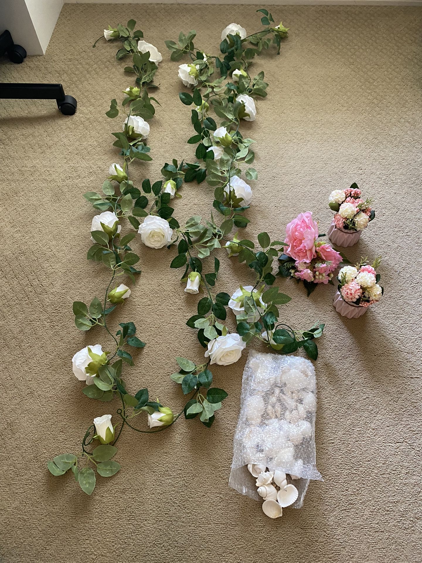 Wedding Or Party Table Flower Decor