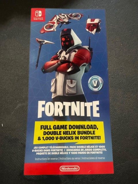 Nintendo Switch FortNite Double Helix Bundle &1000 VBuck