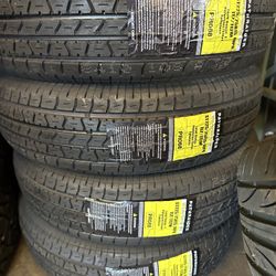 ST 225/75/15 Trailer Tires Montadas Y Balancidas