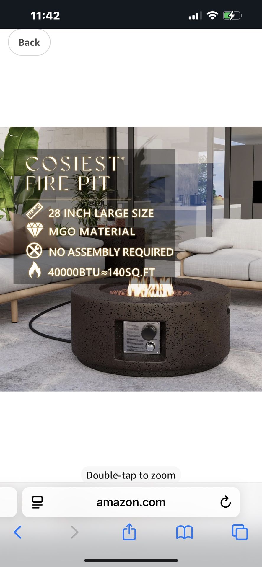 Brand New Fire Pit And Tank Cover