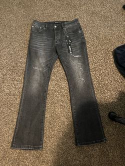 Purple jeans