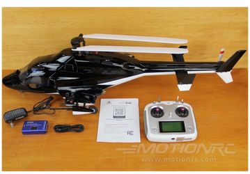 RotorScale Airwolf Super Scale 470 Size GPS Stabilized Helicopter - RTF