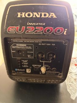 EU 2200 Honda generator