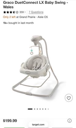Baby bouncer & swing