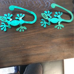 Lizard Wall Decor Metal 